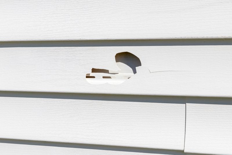 Damaged Dutch Lap Siding
